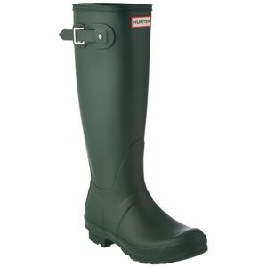 Hunter original tall green rain boots